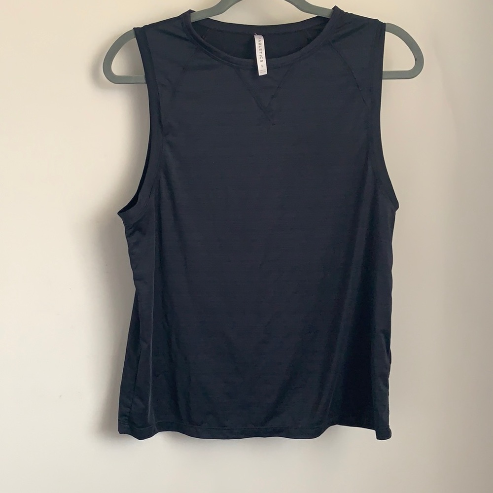 FABLETICS Black Workout Tank Top, Lightweight Material, Size Small